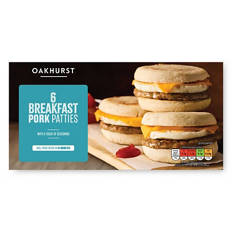 Breakfast Pork Patties 6 Pack