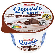Quarkcreme mit Schokoraspeln 200 g, Stracciatella