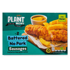 Battered No-Pork Sausages