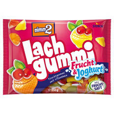 NIMM 2 Lachgummi 250 g, Frucht & Joghurt