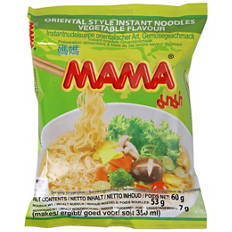 Noodles istantanei alle verdure