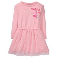 Kleinkinder Sweatkleid, rosa, 92