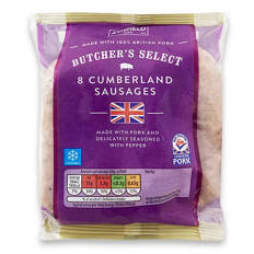 Cumberland Sausages 8 Pack