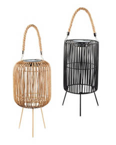 Solar Wickerwork Lantern