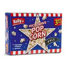 Mikrowellen Popcorn, Salz