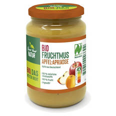 Bio-Fruchtmus 360 g, Apfel-Aprikose