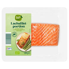 Frisches Bio-Lachsfilet 200 g
