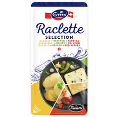 Fette di raclette assortite