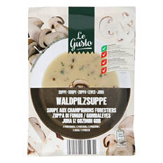 Beutelsuppen, Pilzsuppe