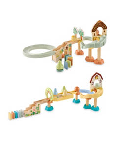 Wooden Marble Run