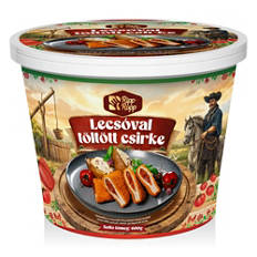 Lecsóval töltött csirke, 600 g