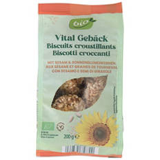 Biscuits vital, graines de tournesol