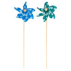 Oster-Display, 2er Windrad 27cm