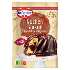 Schoko Glasur 150 g, dunkel