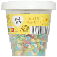 Décorations à saupoudrer, confettis multicolores