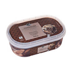 Gelato variegato gianduja