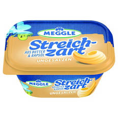 Streichzart 250 g, Ungesalzen