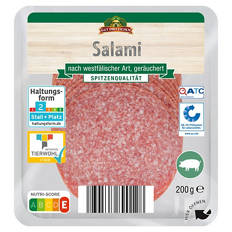 Dauerwurst - Aufschnitt 200 g, Salami