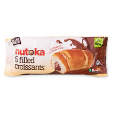 Cocoa Hazelnut Filled Croissants