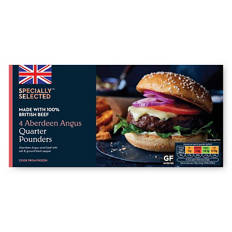 Aberdeen Angus Quarter Pounders 4 Pack