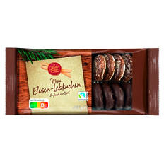 Mini Elisen Lebkuchen 200 g, 2-fach sortiert