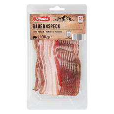 Pancetta a fette, pancetta del contadino