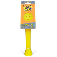 Brosse à vaisselle, jaune