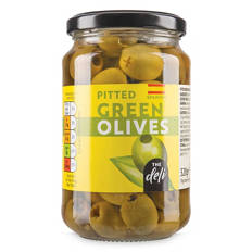Green Spanish Olives pitted 320g