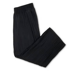 Pantalon plissé pour femmes, noir, S 36/38