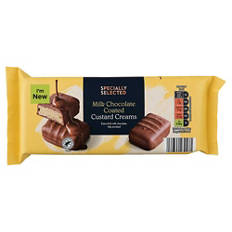 Milk Chocolate Coated Custard Creams