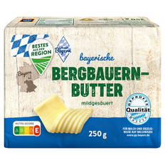 Bayerische Bergbauernbutter 250 g