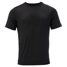 Damen und Herren Outdoor-T-Shirt, Herren, Schwarz, M 48/50