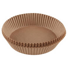 Backpapier Heißluftfritteuse, Rund-klein, 16er