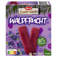 Frucht Stieleis 600 ml, Waldfrucht
