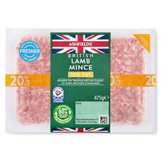British Lamb Mince 20% Fat