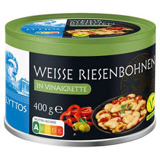 Weiße Riesenbohnen / Kichererbsen 400 g, Vinaigrette