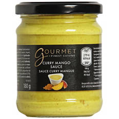 Sauces pour fondue, curry-mangue