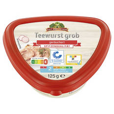 Teewurst im Becher 125 g, Grob