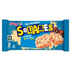 Rice Krispies Squares Cookies & Cream Flavour Bars 4 Pack