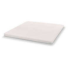 Surmatelas en jersey, blanc