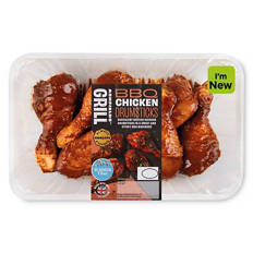 Marinated BBQ  Chicken Drumsticks