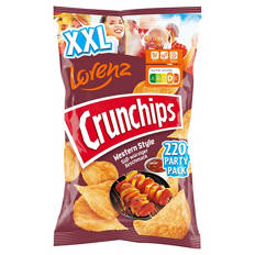 Crunchips XXL 220 g, Western Style