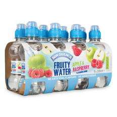 Apple & Raspberry Fruity Water Drink 8 Pack