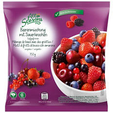 ALL SEASONS, TK Obst-Sortiment unges, Beeren Mischung