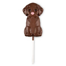Dog Chocolate Easter Lolly