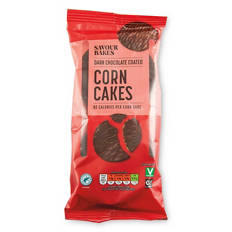 Dark Chocolate Coated Corn Cakes