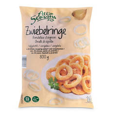 Gebackene Zwiebelringe
