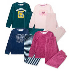 Kinder-Velour-Pyjama
