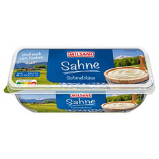 Schmelzkäsezubereitung 200 g, Sahne