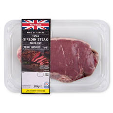 King of Steaks 12oz Thick Cut Sirloin Steak 30 Day Matured